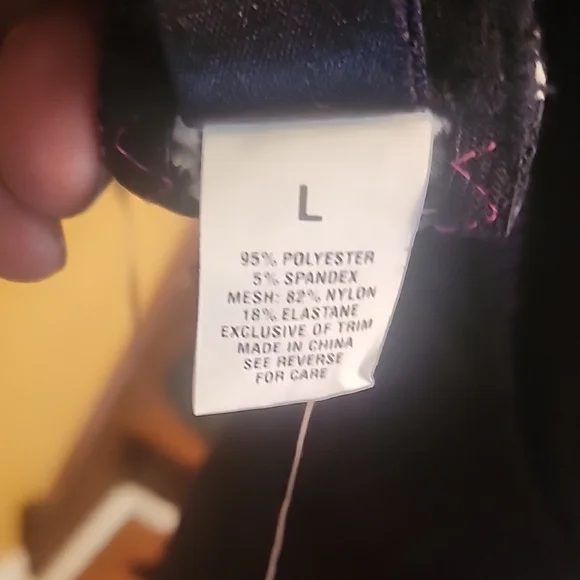 SEDUCTION BY FREDERICK'S Zebra Print Chemise Set w/ G-String Size L - Picture 7 of 7